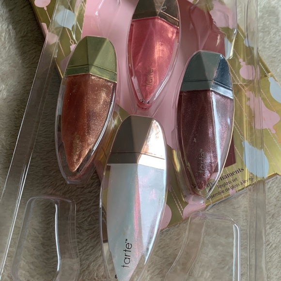 Tarte Remix Lipgloss Lip Ornament 4 Piece Set BNIB - Picture 5 of 16